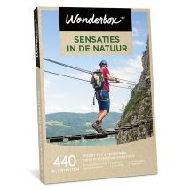 Wonderbox Sensaties in de natuur - Geschenkideeën een sportieve ervaring in de natuur voor 1 tot 4 personen keuze uit 440 outdooractiviteiten: 