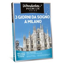 Wonderbox 3 giorni da sogno a Milano - Cofanetti regalo Per 2 persone - Idee Regalo di Compleanno