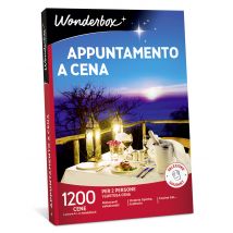 Wonderbox Appuntamento a cena - Cofanetti regalo Per 2 persone - Idee Regalo di Compleanno