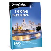 Wonderbox 3 giorni in Europa - Cofanetti regalo Per 2 persone - Idee Regalo di Compleanno