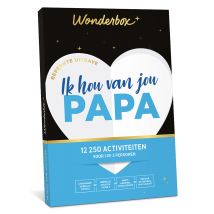 Wonderbox Ik hou van jou Papa - Geschenkideeën voor 1 of 2 personen - 12 250 activiteiten voor hem