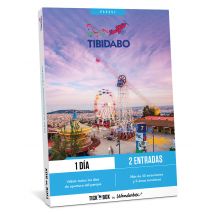 Wonderbox Parque Tibidabo - 2 entradas - Cofre y Caja Regalo Ocio y tours - Ideas de regalos originales Para 2 personas