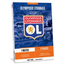 Ticketbox - Idée Cadeau - Olympique Lyonnais - Classic - Pour 2 personnes - Loisirs & sorties