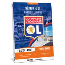 Wonderbox Olympique Lyonnais - Séjour pour 2 - Idée cadeau 2 places pour 1 match au choix 1 nuit pour 2 dans un hôtel à proximité Au choix parmi 17 