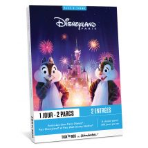 Ticketbox - Idée Cadeau - Disneyland Paris 1 jour / 2 parcs - Pour 2 personnes - Loisirs & sorties