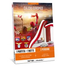 Biglietti Calcio Europeo - Soggiorno - Cofanetti Regalo, Idee Regalo 2 persone