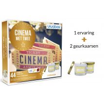 Vivabox Cinema met twee - Geschenkideeën met of zonder drank of popcorn - 44 cinema's om uit te kiezen: UGC, Siniscoop, Euroscoop ...