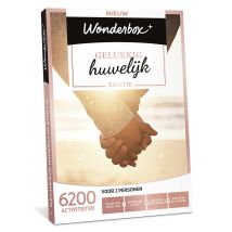 Wonderbox Gelukkig huwelijk - Emotie - Geschenkideeën een activiteit voor tortelduifjes voor 2 personen keuze uit romantische verblijven, diners, 