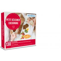 Wonderbox Petit déjeuner et cocooning - Coffret Cadeau gastronomy Idée cadeau 1 petit déjeuner à domicile ou dans un établissement partenaire pour 2 