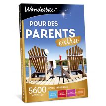 Wonderbox Pour des parents extra - Coffret Cadeau multithematic Idée cadeau 1 activité pour 2 personnes 5 600 expériences : massage, dîner, séjour, 