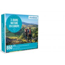 Wonderbox 3 jours nature en Europe - Coffret Cadeau stay Idée cadeau 2 nuits avec petits déjeuners pour 2 personnes 650 séjours dans les plus belles 