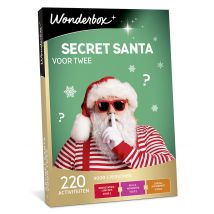 Wonderbox Secret Santa voor twee - Geschenkideeën voor 2 personen - 220 keuzes: lunches, degustaties, relaxmomenten ... en ook cinema