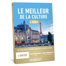 CITC by Wonderbox - Idée Cadeau - Le meilleur de la culture à Paris - 4 Places - Musées, spectacles, concerts, théâtres, monuments, danse...