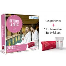 Wonderbox Détente à deux - Coffret Cadeau wellness Idée cadeau 1 séance de bien-être pour 2 personnes 3 500 moments de détente