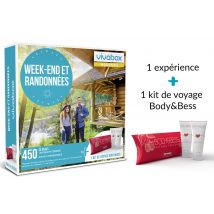 Wonderbox Week-end et randonnées - Coffret Cadeau stay Idée cadeau 1 nuit avec petit déjeuner dans un environnement propice aux balades pour 2 