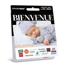 Wonderbox Carte Bienvenue - Carte Cadeau de 10€ à 150€