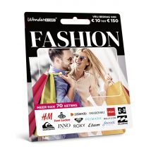 Wonderbox Kaart Fashion - Cadeaukaart - Saldo tussen € 10 tot € 150 Om te ruilen voor cadeaukaarten van mode- en accessoireketens