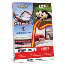 Multi Madrid Soggiorno - Biglietti Un buono regalo riscattabile per 1,2 o 3 (a seconda dell’attività scelta) per una attività a tua scelta. - 