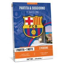 FC Barcelona - Soggiorno - Biglietti 1 partita di Campionato + 1 notte in un albergo a Barcellona per 2 persone. - Cofanetti Regalo, Idee Regalo di 