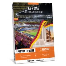 AS Roma Soggiorno - 2 biglietti + 1 notte - Biglietti 2 biglietti per una partita (Per i TOP MATCH potrebbe essere richiesto un supplemento) + 1 notte