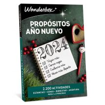 Wonderbox Propósitos año nuevo - Cofre y Caja Regalo Belleza y bienestar - Ideas de regalos originales Para 1 o 2 personas
