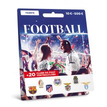Wonderbox Ticketkaart Football - Cadeaukaart - Tickets voor een voetbalwedstrijd naar keuze in Europa