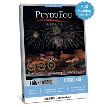 Wonderbox Puy du Fou España - 1 día + 1 noche - Cofre y Caja Regalo Ocio y tours - Ideas de regalos originales Para 2 personas