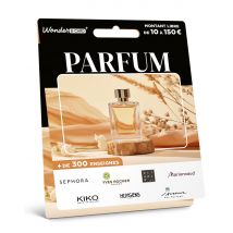 Carte Cadeau Multi Enseignes - Carte Parfum - De 10€ à 150€ - Valable dans + de 300 enseignes