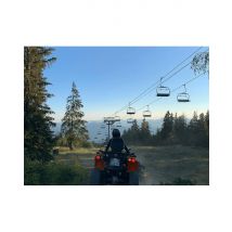Wonderbox Randonnée Quad autour de Chamrousse (38) - Idée cadeau Charles vous propose une balade en quad en Isère d'une heure pour vous faire 
