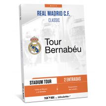 Wonderbox Especial Comunión: Real Madrid Tour Bernabéu - Classic - Cofre y Caja Regalo Ocio y tours - Ideas de regalos originales 2 personas