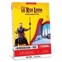 Wonderbox Le Roi Lion - Séjour pour 2 - Idée cadeau 2 places pour 1 représentation du roi Lion au Théâtre Mogador 1 nuit dans un hôtel à Paris