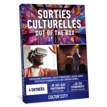 CITC by Wonderbox - Idée Cadeau - Sorties Culturelles Out of the Box - 4 places - Loisirs & sorties