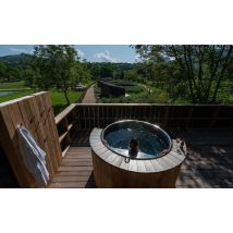 Wonderbox Séjour détente dans une tiny house dans les Pyrénées-Atlantiques - Idée cadeau Prenez le temps d'apprécier, chez Kokoni-K-Banes posées. Dans