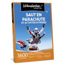 Wonderbox Saut en parachute et activités extrêmes - Coffret Cadeau adventure Idée cadeau 1 expérience spectaculaire. pour 1 à 10 personnes. 3 600 