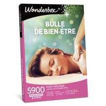 Wonderbox Bulle de bien-être - Coffret Cadeau wellness Idée cadeau jusqu'à 1h30 de bien-être pour 1 personne 5 900 soins relaxants