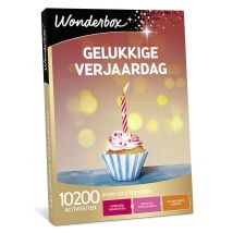 Wonderbox Gelukkige verjaardag - Geschenkideeën een fantastische activiteit voor 1 of 2 personen keuze uit 10 200 degustaties, wellnessverzorgingen, 