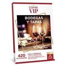 Wonderbox Bodegas y tapas Cofre y Caja Regalo GASTRONOMY - Ideas de regalos originales 1 actividad gastronómica Para 2 personas 650 actividades en 