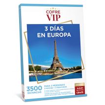 Wonderbox 3 Días en Europa Cofre y Caja Regalo STAY - Ideas de regalos originales 2 noches + desayunos o 1 noche + desayuno + cena o actividad 