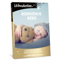 Wonderbox Bon Cadeau Bienvenue Bébé - Idée cadeau Le choix facile, la liberté totale Montant à créditer de 30 à 500€ L’accès à plus de 100 000 