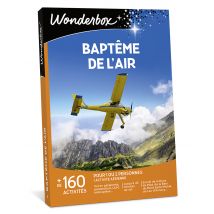 Wonderbox Baptême de l'air - Idée cadeau Un baptême de l'air pour 1 à 2 personnes Jusqu'à 45 minutes de vol Vol en parapente, paramoteur, ULM, 
