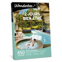 Wonderbox 2 jours bien-être - Coffret Cadeau stay Idée cadeau 1 nuit + petit déjeuner + accès à l'espace détente pour 2 personnes 850 séjours détente