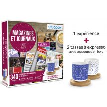 Wonderbox Magazines & journaux - Coffret Cadeau entertainment Idée cadeau un abonnement à un magazine ou un journal 340 titres au choix a recevoir 