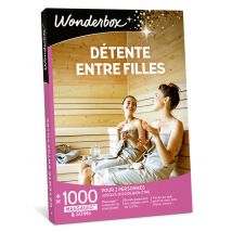 Wonderbox Détente entre filles - Coffret Cadeau, Box Cadeau, Idée cadeau Jusqu'à 1h30 de bien-être Pour 2 personnes Modelage du corps, gommage 