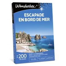 Wonderbox Escapade en bord de mer - Idée cadeau 1 à 2 nuit(s) avec ou sans petit déjeuner, avec ou sans dîner, avec ou sans activité bien-être pour 2 