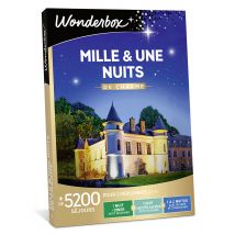 Wonderbox Mille et une nuits de charme - Idée cadeau 1 à 2 nuit(s) avec ou sans petit déjeuner, avec ou sans dîner, avec ou sans activité bien-être 