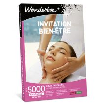 Wonderbox Invitation Bien-Être - Coffret Cadeau, Box Cadeau, Idée cadeau Pour 1 personne Jusqu'à 1h de bien-être Massage* du corps, soin du visage, 
