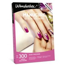 Wonderbox Manucure et Soin des mains - Idée cadeau Une séance de manucure pour 1 personne Jusqu'à 1h de bien-être Manucure, pose de vernis semi-