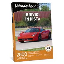 Wonderbox Brividi in pista - Cofanetti regalo Per 1 o 2 persone 1 esperienza di guida: Lamborghini, Subaru, Ferrari Circuiti leggendari: autodromo di 