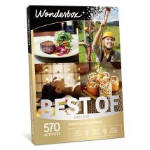 Wonderbox Best of Emotions - Coffret Cadeau multithematic Idée cadeau 1 activité au choix : petit déjeuner, manucure, sport... pour 1 ou 2 personnes 