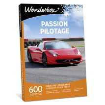 Wonderbox Passion Pilotage - Coffret Cadeau adventure Idée cadeau 1 expérience à toute vitesse pour 1 ou 2 personnes 600 activités : tours sur circuit